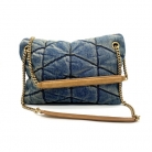 Puffer Saint Laurent MM in denim