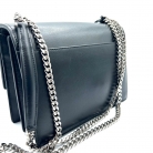 saint laurent sunset cuero negro