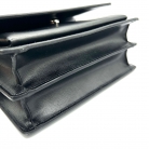 saint laurent sunset cuero negro