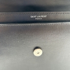saint laurent sunset cuero negro