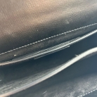 saint laurent sunset cuero negro