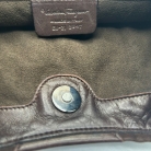 salvatore ferragamo hobo cuero