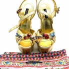 sandalias de plataforma Dolce & Gabbana
