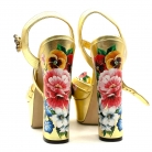 sandalias de plataforma Dolce & Gabbana