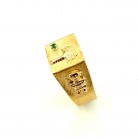 Sello de oro amarillo 18k