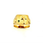 Sello de oro amarillo 18k