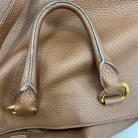 Shopper Prada Vintage in Pelle Marrone