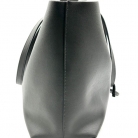 SHOPPING BAG YVES SAINT LAURENT PELLE GRIGIA CON POCHETTE