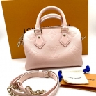 Speedy 20 Pink sakura Empreinte Leather