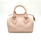 Speedy 20 Pink sakura Empreinte Leather