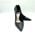 Tacones Dior con adorno estrella en plateado