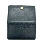 TARJETERO LOUIS VUITTON EN CUERO NEGRO EMPREINTED NEGRO