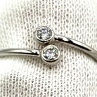 tiffany's diamond hoop