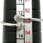 tiffany's diamond hoop
