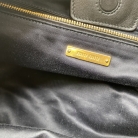 borsa tote in velluto verde MiuMiu