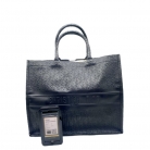 Borsa tote Dior in pelle nera obliqua