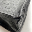 Borsa tote Dior in pelle nera obliqua