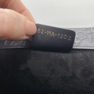 Borsa tote Dior in pelle nera obliqua