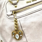 Borsa tote con tracolla di MiuMiu