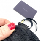 Navy blue Prada tote bag
