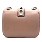 Valentino Glam Lock Rockstud pelle beige