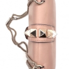 Valentino Glam Lock Rockstud pelle beige