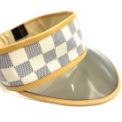 Visera Louis Vuitton damier azul