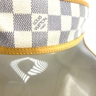 Visera Louis Vuitton damier azul