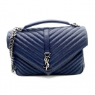 YSL College blue navy