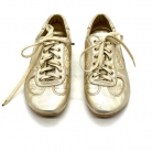 LOUIS VUITTON GOLD SPORTS SHOES T38
