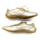 LOUIS VUITTON GOLD SPORTS SHOES T38