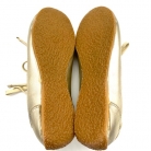 LOUIS VUITTON GOLD SPORTS SHOES T38
