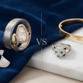 Bvlgari vs. Cartier: ¿qué firma de joyería elegir?